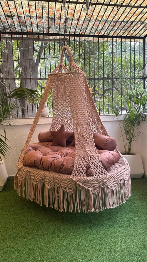 Blushing Dahlia Sofa Swing