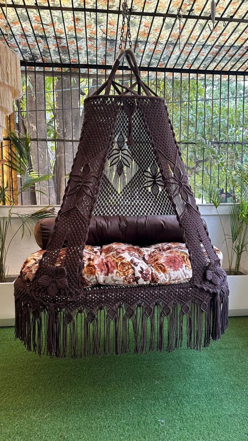 Chocolate Cosmos Sofa Swing